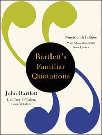 Produktbild: Bartlett's Familiar Quotations