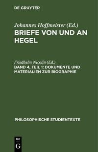 Produktbild: Dokumente und Materialien zur Biographie