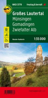 Bild vom Artikel Großes Lautertal, Wander- und Radkarte 1:35.000, freytag & berndt, WK D3779 vom Autor Freytag & berndt