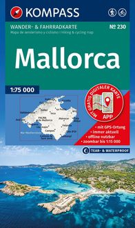 Produktbild: KOMPASS Wanderkarte 230 Mallorca 1:75.000