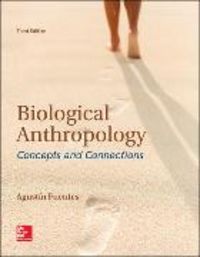 Produktbild: Fuentes, A: Biological Anthropology: Concepts and Connection