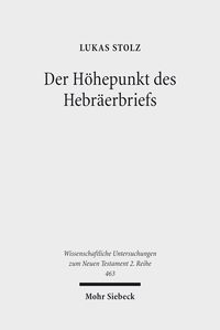 Produktbild: Der H&ouml;hepunkt des Hebr&auml;erbriefs