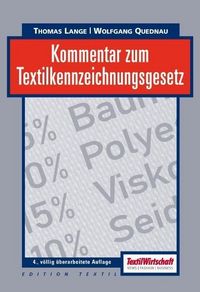Produktbild: Kommentar zum Textilkennzeichnungsgesetz