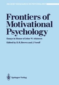 Produktbild: Frontiers of Motivational Psychology