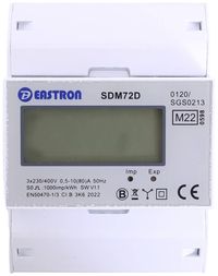 Produktbild: Counttec SDM72D SDM72D Drehstromz&auml;hler digital 80A MID-konform: Ja 1St.