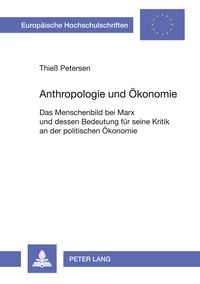 Produktbild: Anthropologie und &Ouml;konomie