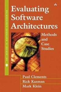 Produktbild: Evaluating Software Architectures: Methods and Case Studies