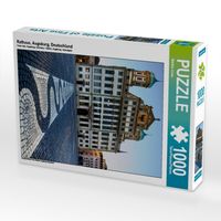 Produktbild: CALVENDO Puzzle Rathaus, Augsburg, Deutschland | 1000 Teile Lege-Gr&ouml;&szlig;e 64x48cm Foto-Puzzle f&uuml;r gl&uuml;ckliche Stunden