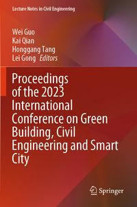 Produktbild: Proceedings of the 2023 International Conference on Green Building, Civil Engineering and Smart City