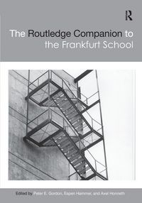 Produktbild: The Routledge Companion to the Frankfurt School