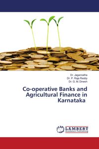 Produktbild: Co-operative Banks and Agricultural Finance in Karnataka