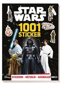 Produktbild: Star Wars: 1001 Sticker - Stickern - R&auml;tseln - Ausmalen