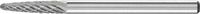 Bild vom Artikel PFERD 21218133 Frässtift Hartmetall Rundbogen  Länge 43 mm Produktabmessung, Ø 3 mm Arbeits-Länge 13 mm Schaftdurchmesser 3 mm 1 Stück vom Autor 