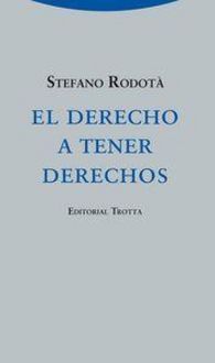 Produktbild: El derecho a tener derechos