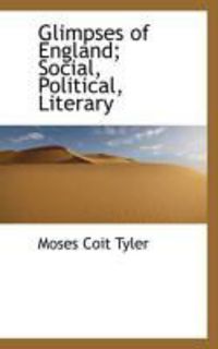 Produktbild: Glimpses of England; Social, Political, Literary