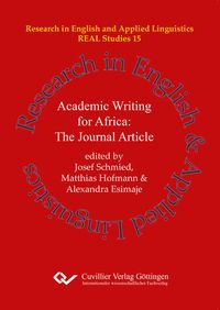 Produktbild: Academic Writing for Africa: The Journal Article