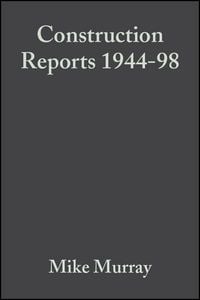 Produktbild: Construction Reports 1944-98