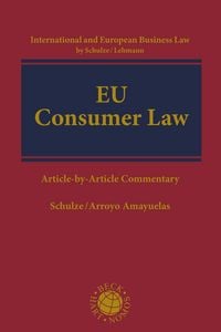 Produktbild: EU Consumer Law