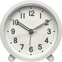 Produktbild: TFA Dostmann 60.1043.02 Quarz Wecker Wei&szlig; Alarmzeiten 1 Leisegang-Uhrwerk
