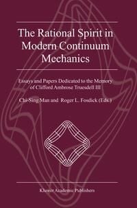 Produktbild: The Rational Spirit in Modern Continuum Mechanics
