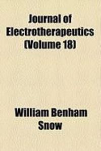 Produktbild: Journal of Electrotherapeutics (Volume 18)