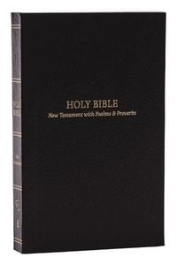 Produktbild: KJV Holy Bible: Pocket New Testament with Psalms and Proverbs, Black Softcover, Red Letter, Comfort Print: King James Version