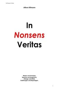 Produktbild: In Nonsens Veritas
