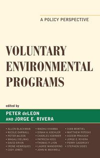 Produktbild: Voluntary Environmental Programs