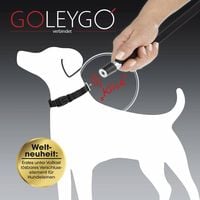GoLeyGo Hundeleine & Halsband S schwarz