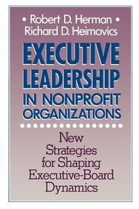 Produktbild: Executive Leadership in Nonprofit Organizations