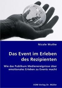 Produktbild: Das Event im Erleben des Rezipienten