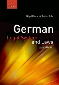 Produktbild: German Legal System & Laws Rev