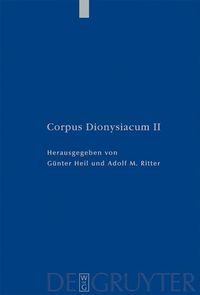 Produktbild: Pseudo-Dionysius Areopagita. De Coelesti Hierarchia, De Ecclesiastica Hierarchia, De Mystica Theologia, Epistulae