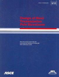 Produktbild: Design of Steel Transmission Pole Structures
