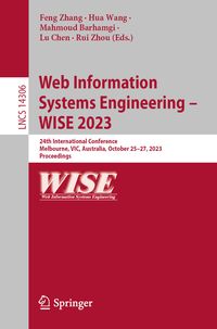 Produktbild: Web Information Systems Engineering &ndash; WISE 2023
