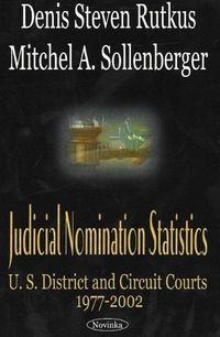 Produktbild: Judicial Nomination Statistics