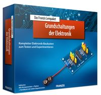 Produktbild: FRANZIS 65361 - Das Franzis Lernpaket Grundschaltungen der Elektronik: Kompletter Elektronik-Baukasten zum Testen und Experimentieren. Ab 14 Jahren.