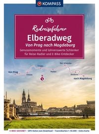 Produktbild: KOMPASS Radreisef&uuml;hrer Elberadweg, Von Prag nach Magdeburg