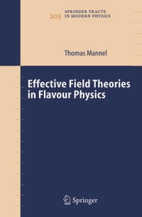 Produktbild: Effective Field Theories in Flavour Physics