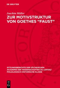 Produktbild: Zur Motivstruktur von Goethes &bdquo;Faust&ldquo;