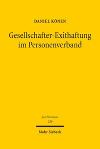 Produktbild: Gesellschafter-Exithaftung im Personenverband