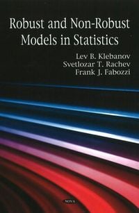 Produktbild: Klebanov, L: Robust & Non-Robust Models in Statistics