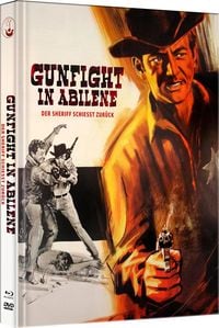 Produktbild: Gunfight in Abilene - Der Sheriff schie&szlig;t zur&uuml;ck - Mediabook - Limited Edition (Blu-ray+DVD)