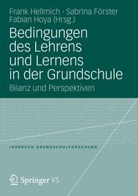 Produktbild: Bedingungen des Lehrens und Lernens in der Grundschule