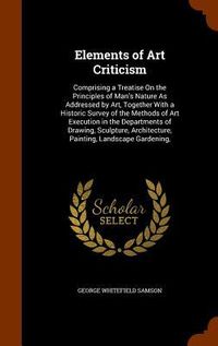 Produktbild: Elements of Art Criticism