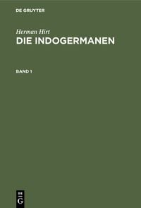 Produktbild: Die Indogermanen. Band 1