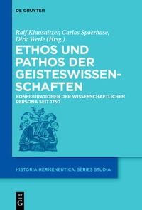Produktbild: Ethos und Pathos der Geisteswissenschaften