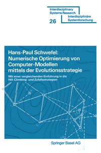Produktbild: Numerische Optimierung von Computer-Modellen mittels der Evolutionsstrategie