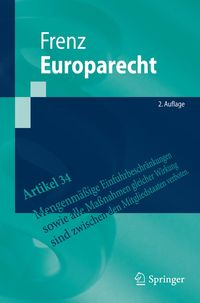 Produktbild: Europarecht