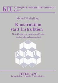 Produktbild: Konstruktion statt Instruktion